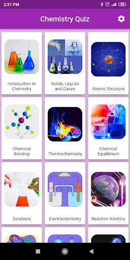 Chemistry Quiz ekran görüntüsü