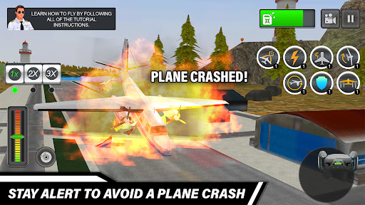 Pilot Simulator: Airplane Game ekran görüntüsü