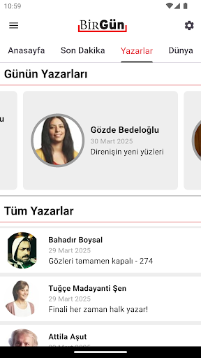 BirGün Gazetesi ekran görüntüsü