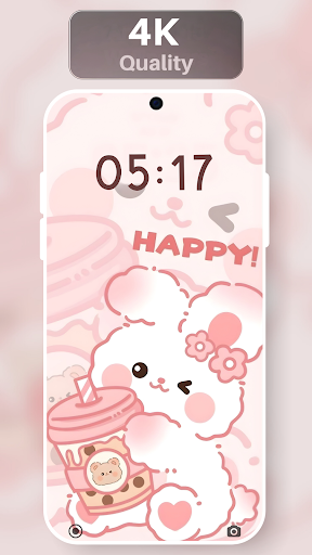Sevimli Kawaii Duvar Kağıtları ekran görüntüsü