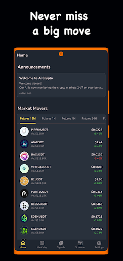 Ticaret Sinyalleri: Kripto Ai ekran görüntüsü