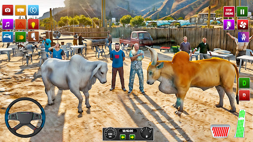 Animal Truck Simulator Game 3D ekran görüntüsü