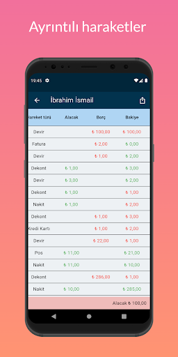 Cari Takip - ENOR ekran görüntüsü