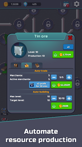 Idle Crafting Clicker Tycoon ekran görüntüsü