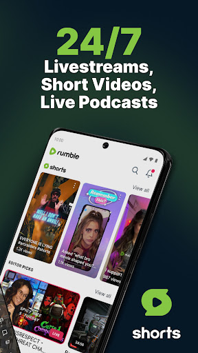 Rumble: Stream & Watch Videos ekran görüntüsü