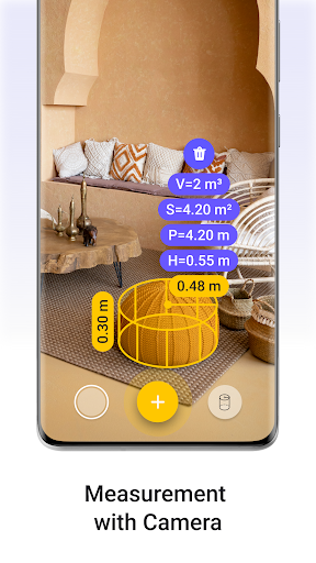 AR Ruler App: Cetvel, Ölçüm ekran görüntüsü