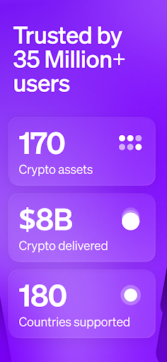 MoonPay: Buy Crypto & Bitcoin ekran görüntüsü