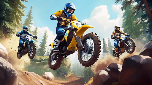 Stunt Motorcycle Racing Game ekran görüntüsü