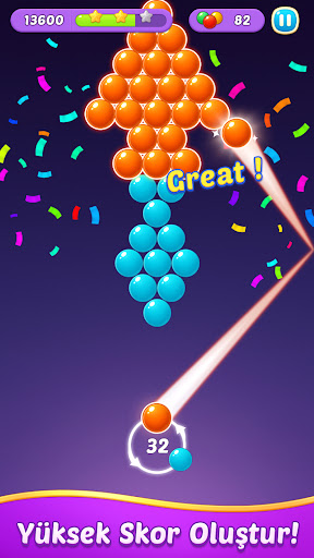 Bubble Shooter Gem Puzzle Pop ekran görüntüsü