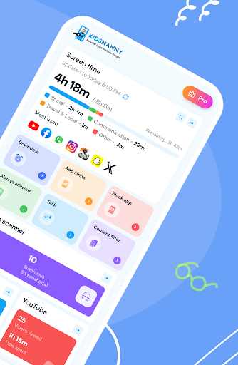 KidsNanny Parental Control App ekran görüntüsü