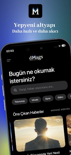 dMags Dijital Dergi Platformu ekran görüntüsü