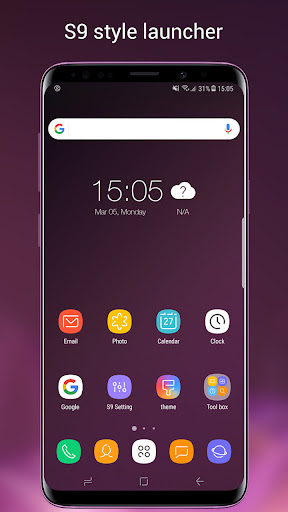 Super S9 Launcher for Galaxy S ekran görüntüsü