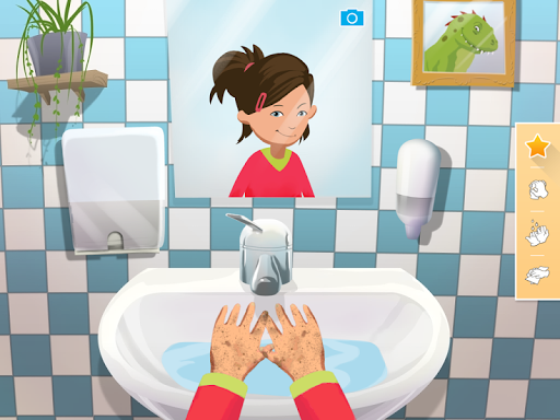 Ella's Hand washing Adventure ekran görüntüsü