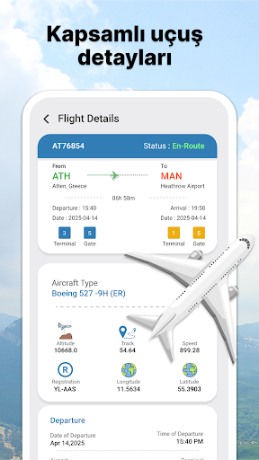 FlightRadar - Uçuş Takipçisi ekran görüntüsü