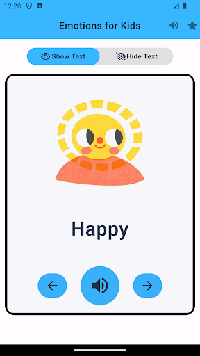 Emotions Flashcards For kids ekran görüntüsü