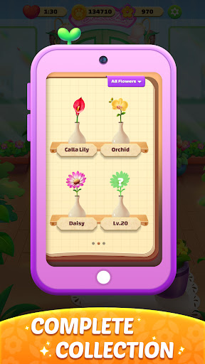 Petalia: Flower Merge Game ekran görüntüsü