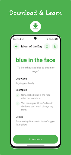 Learn English Idioms & Phrases ekran görüntüsü