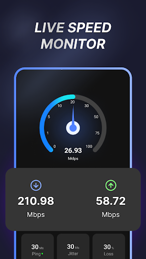 Speed Test - WiFi Analiz ekran görüntüsü