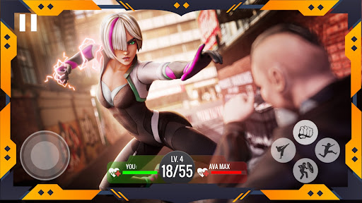 Super Girl Spider Fighter 3d ekran görüntüsü