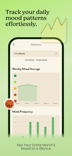 Mood Cycle: Mood Tracker Diary ekran görüntüsü