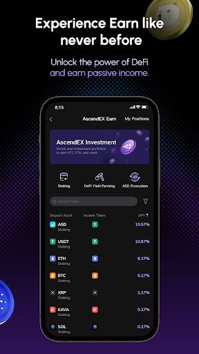 AscendEX: Kripto Para Ticaret ekran görüntüsü