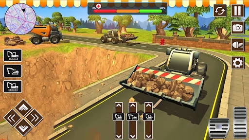 Construction 3D Excavator Sim ekran görüntüsü