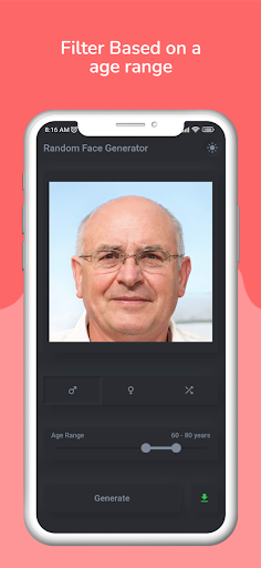 Random Face Generator ekran görüntüsü