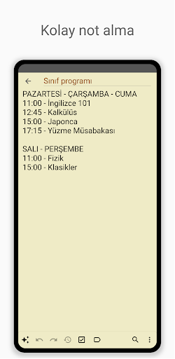 Inkpad - Notlar ve Listeler ekran görüntüsü