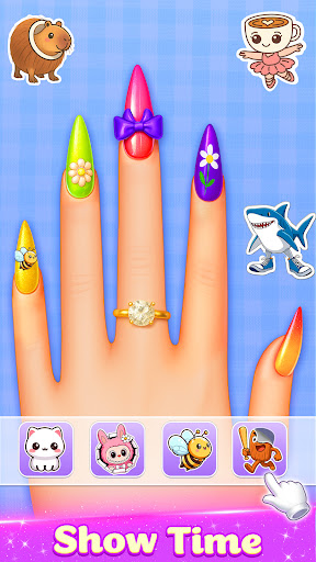 Nail Salon Makeover Games ekran görüntüsü