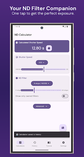 ND Calculator PRO ekran görüntüsü