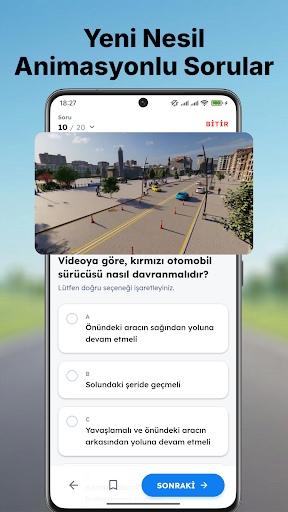 Ehliyet Mobil | Ehliyet Sınavı ekran görüntüsü