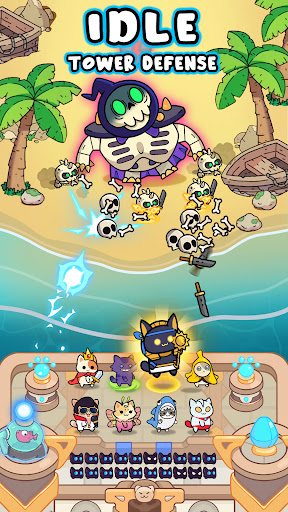 Kitty Castle: Tower Defense ekran görüntüsü