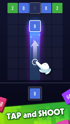 2048 Merge Number - MergePuz ekran görüntüsü
