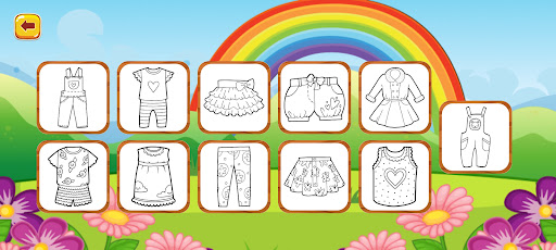 Coloring Book: Games for Girls ekran görüntüsü