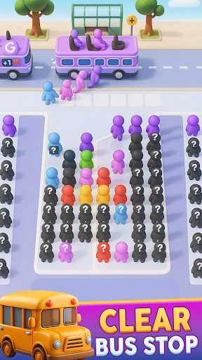 Bus Traffic Jam: Seat Mania 3D ekran görüntüsü