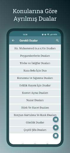 Gerekli Dualar ekran görüntüsü