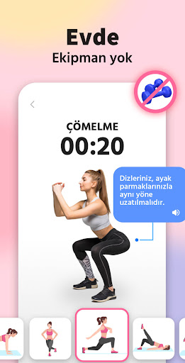 Kalça ve Bacaklar Egzersizi ekran görüntüsü