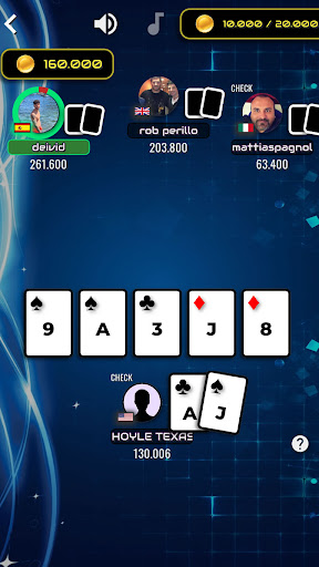 Texas Holdem Poker ekran görüntüsü