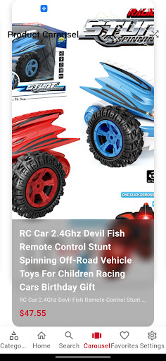 Remote Control toys ekran görüntüsü