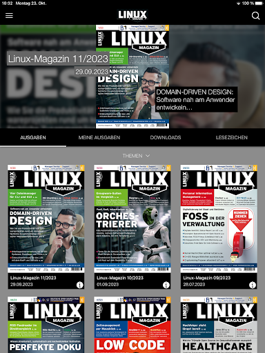 Linux Magazin ekran görüntüsü