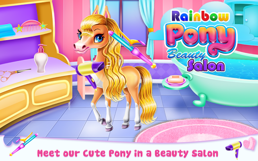 Rainbow Pony Beauty Salon ekran görüntüsü