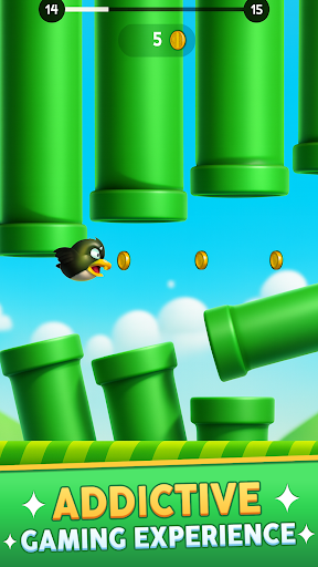 Flying Bird: Flap And Fly Game ekran görüntüsü