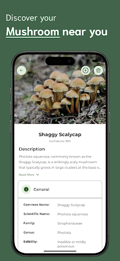 Mushroom Identifier ekran görüntüsü