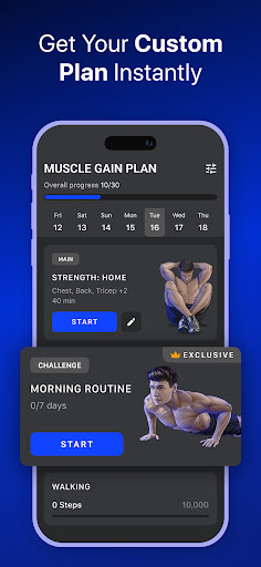Muscle Booster Workout Planner ekran görüntüsü