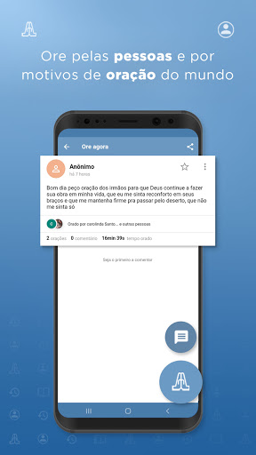 Ore Mais: o seu app de oração ekran görüntüsü