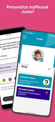 myPhonak Junior ekran görüntüsü