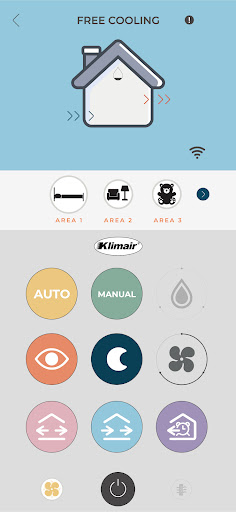 Klimair App ekran görüntüsü