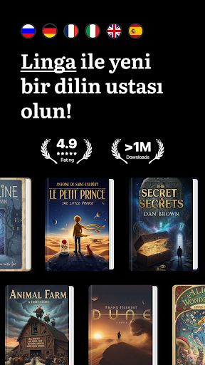 Linga: Kitap oku & dil öğren ekran görüntüsü