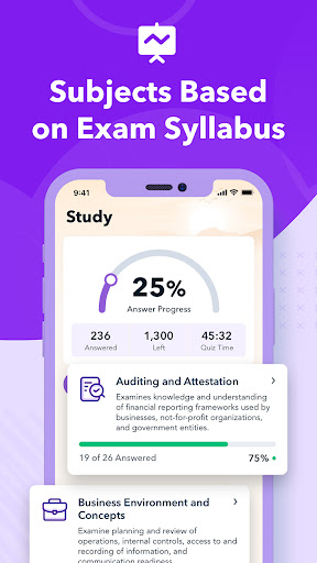 CPA Practice Test 2026 ekran görüntüsü