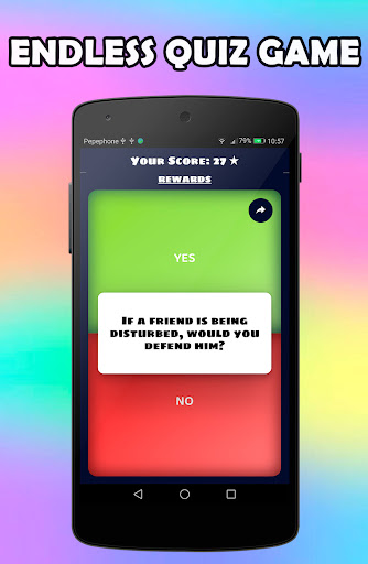 Yes or No Questions Quiz Game ekran görüntüsü